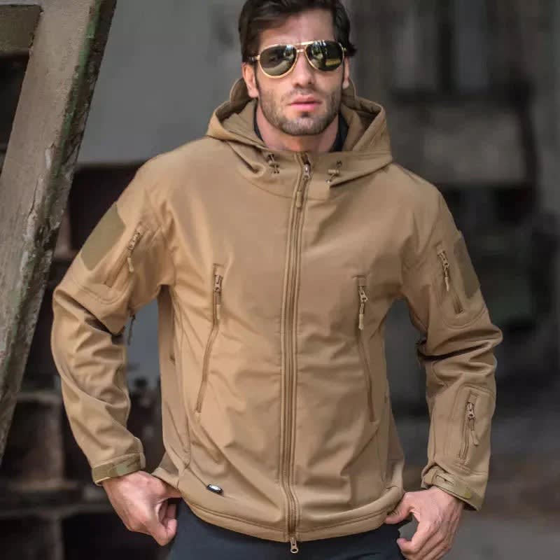 Dallas Fleece Lined Winter Ski Jacket With Stand Collar