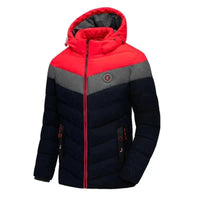 Camden Quilted Hooded Ski Puffer Jacket For Winter