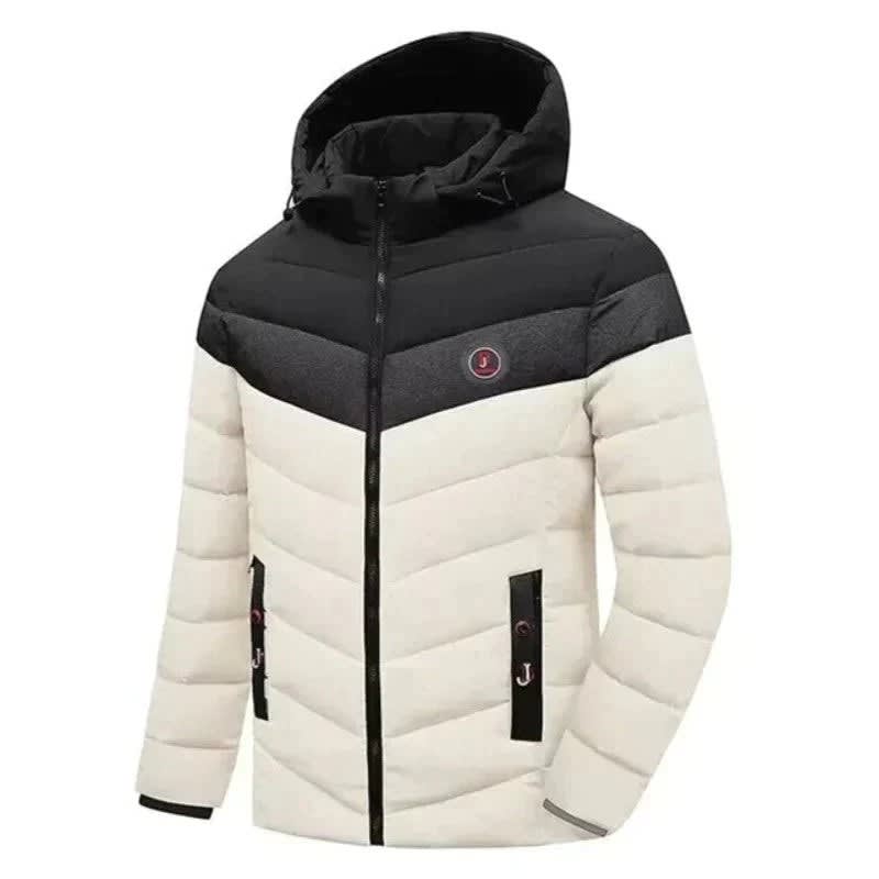 Camden Quilted Hooded Ski Puffer Jacket For Winter_3