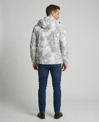 Asher Hooded Ski Jacket For Winter With Letter Print