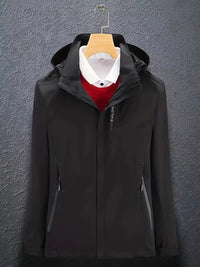 Dylan Long Sleeve Hooded Ski Jacket For Winter