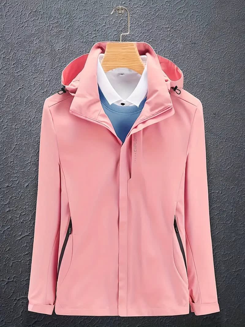 Dylan Long Sleeve Hooded Ski Jacket For Winter