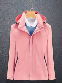 Dylan Long Sleeve Hooded Ski Jacket For Winter
