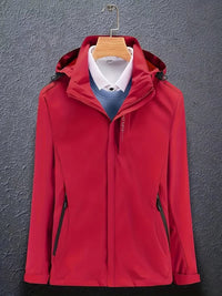 Dylan Long Sleeve Hooded Ski Jacket For Winter