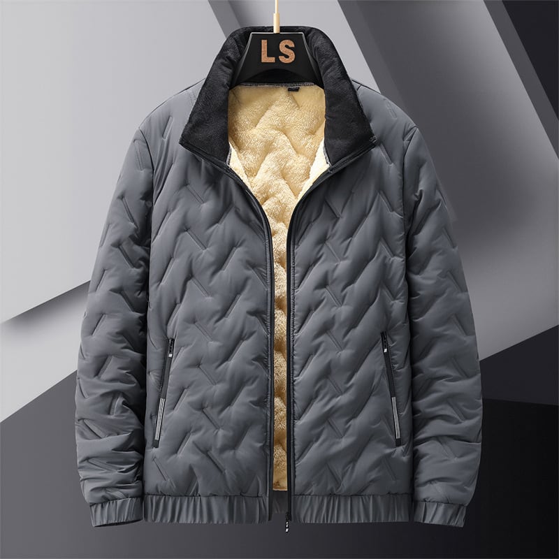 Devin Sherpa Lined Ski Puffer Jacket For Winter