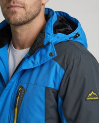 Bryce Waterproof Ski Jacket For Winter With Fleece Lining
