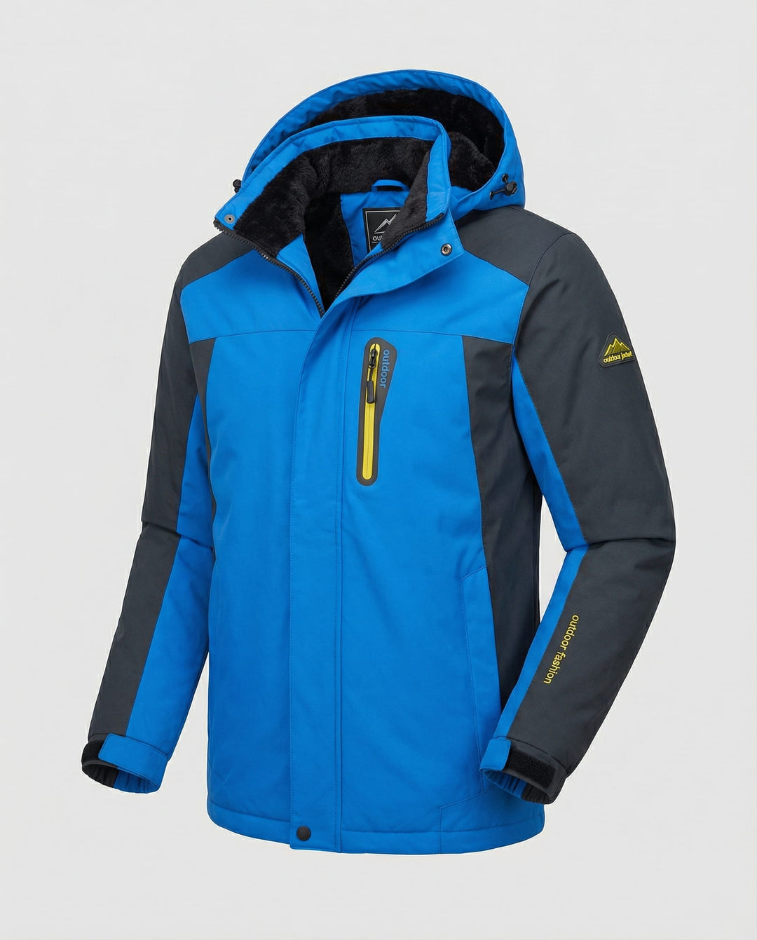 Bryce Waterproof Ski Jacket For Winter With Fleece Lining