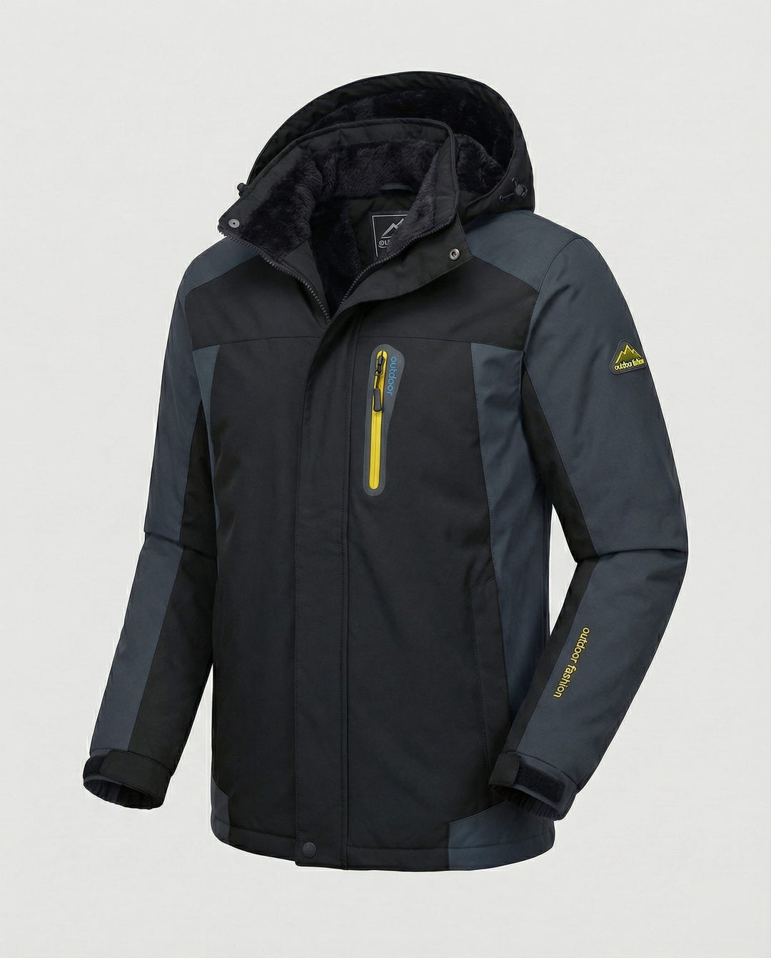 Bryce Waterproof Ski Jacket For Winter With Fleece Lining