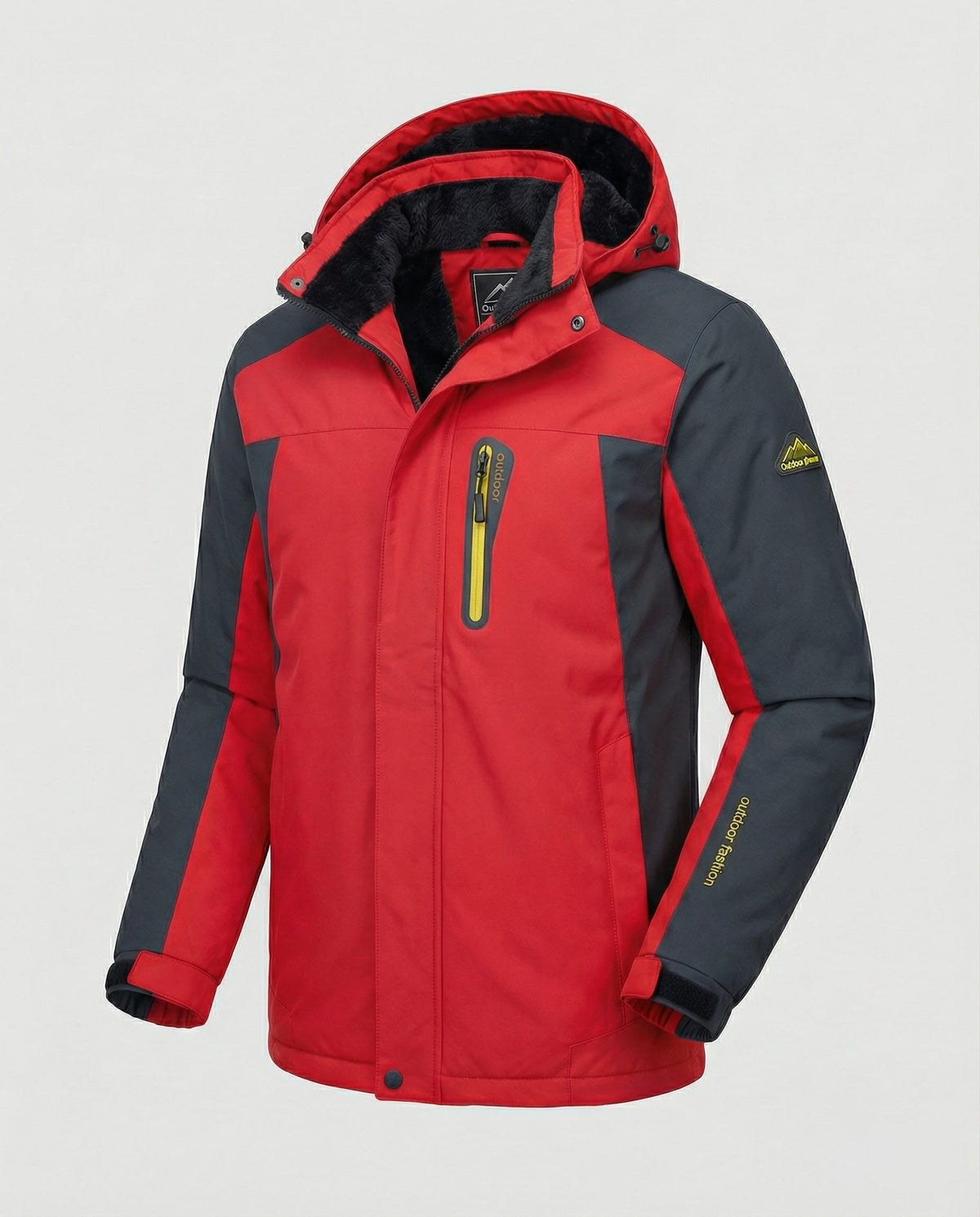 Bryce Waterproof Ski Jacket For Winter With Fleece Lining_6