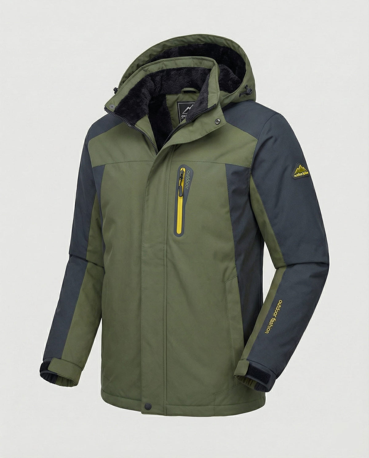 Bryce Waterproof Ski Jacket For Winter With Fleece Lining_7