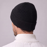 Mac Ribbed Knit Beanie