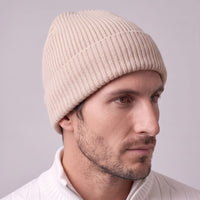 Mac Ribbed Knit Beanie