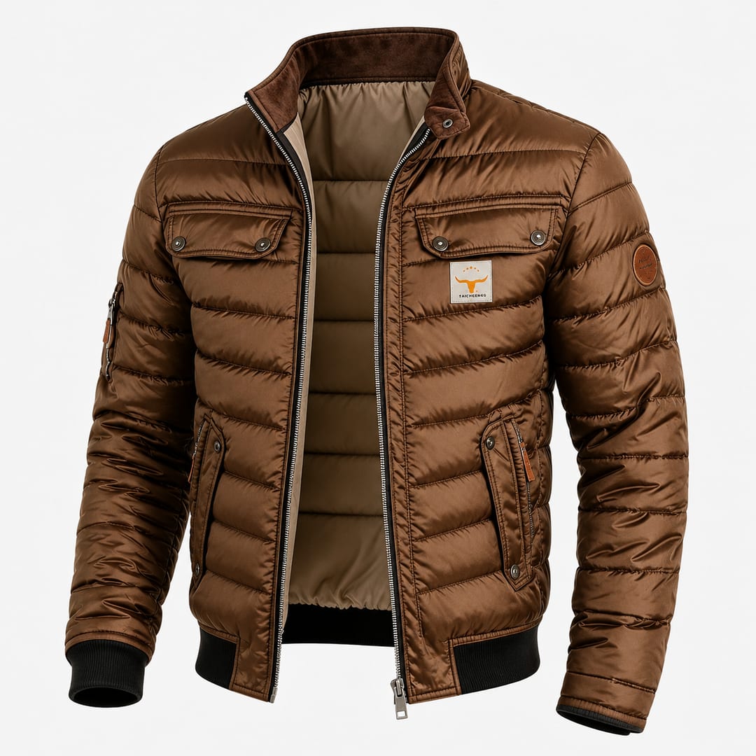 Bruce Quilted Stand Collar Jacket_3
