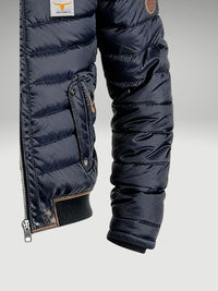 Bruce Quilted Stand Collar Jacket