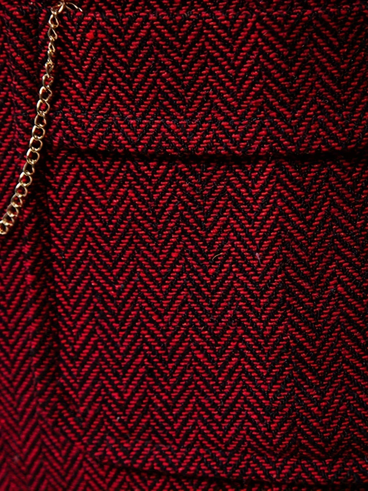 Brian Herringbone Single Breasted Vest_5