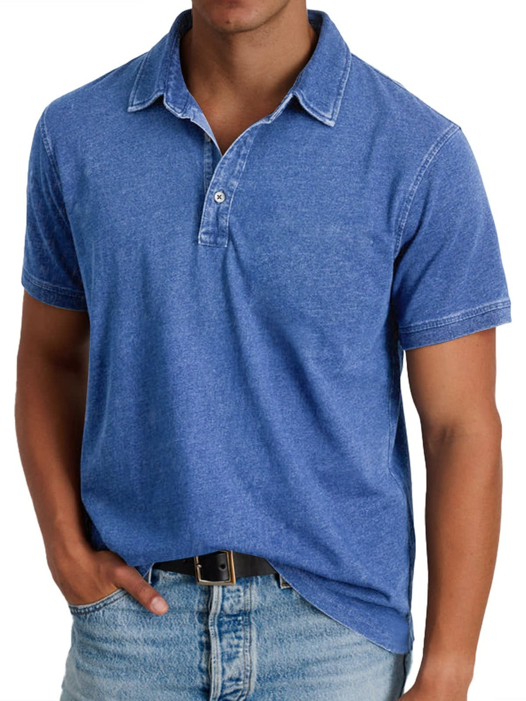 Cruz Washed Short Sleeve Polo Shirt