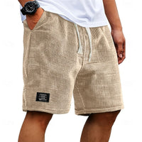 Hayden Textured Elastic Waist Summer Shorts
