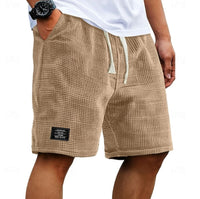 Hayden Textured Elastic Waist Summer Shorts