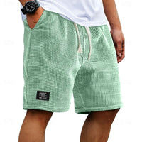 Hayden Textured Elastic Waist Summer Shorts