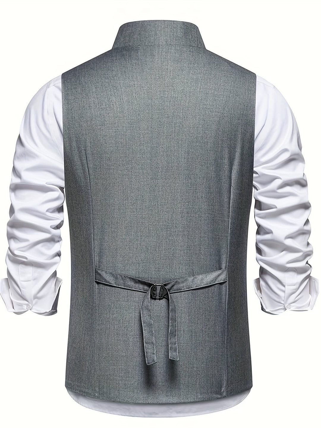 Chester Slant Button Tailored Vest