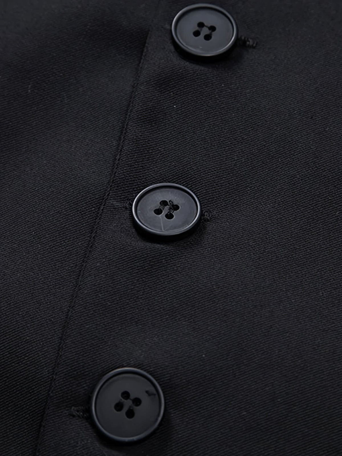 Chester Slant Button Tailored Vest_9