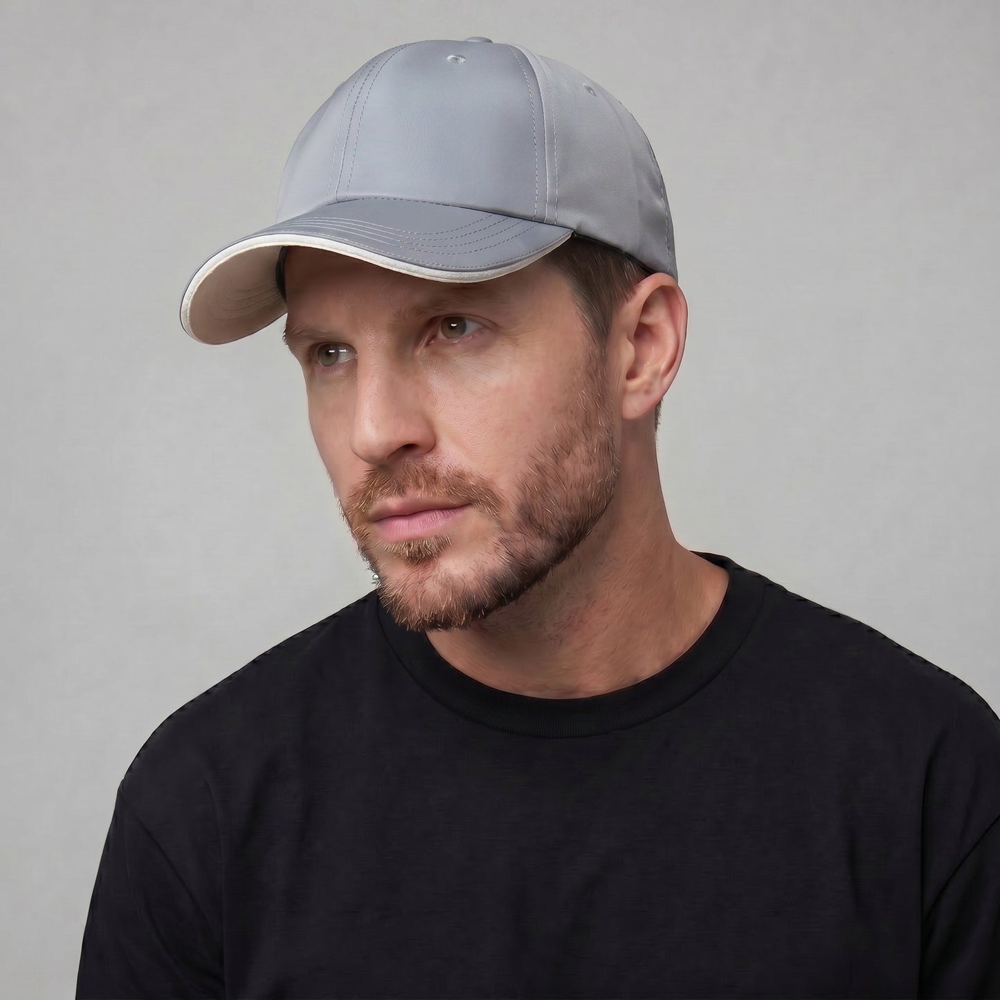 Yorke Adjustable Two Tone Baseball Cap_11