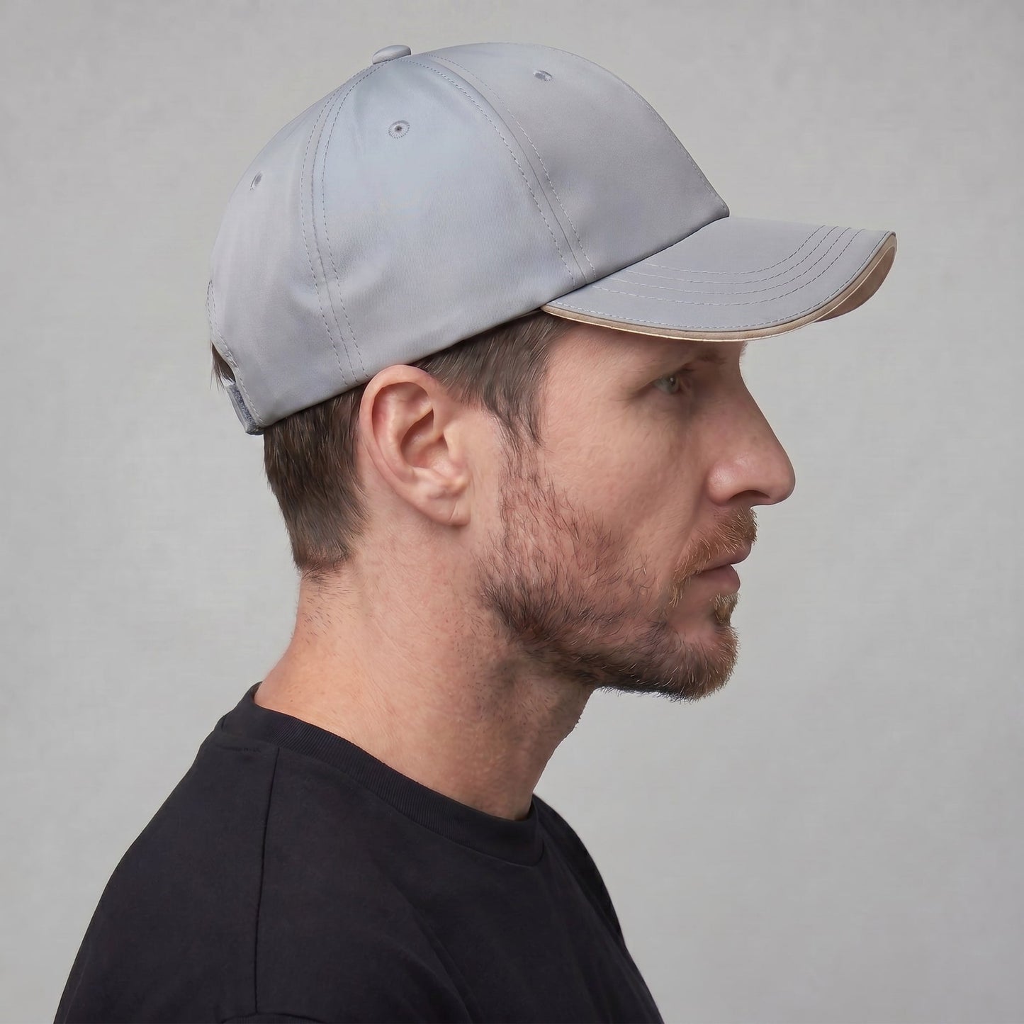 Yorke Adjustable Two Tone Baseball Cap_12