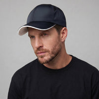 Yorke Adjustable Two Tone Baseball Cap