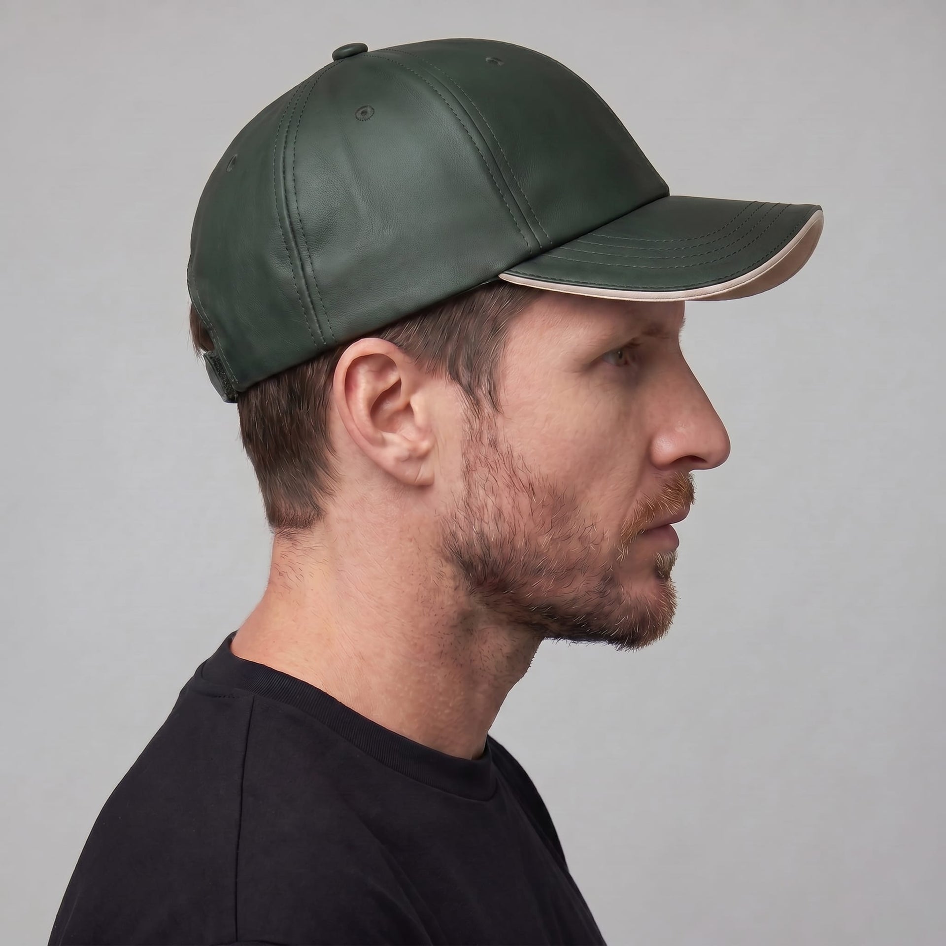 Yorke Adjustable Two Tone Baseball Cap