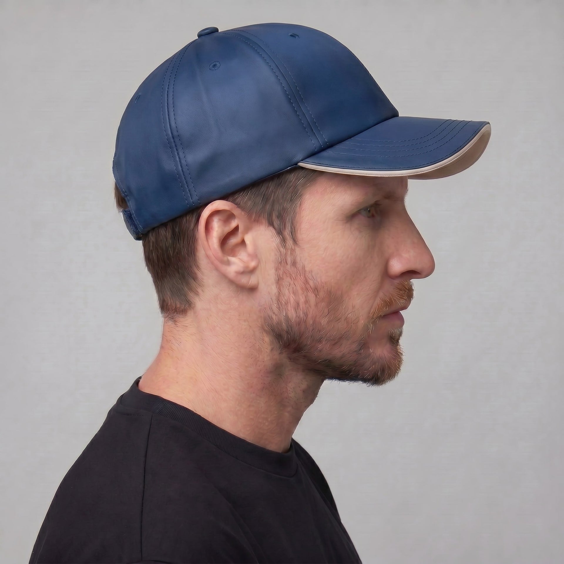 Yorke Adjustable Two Tone Baseball Cap