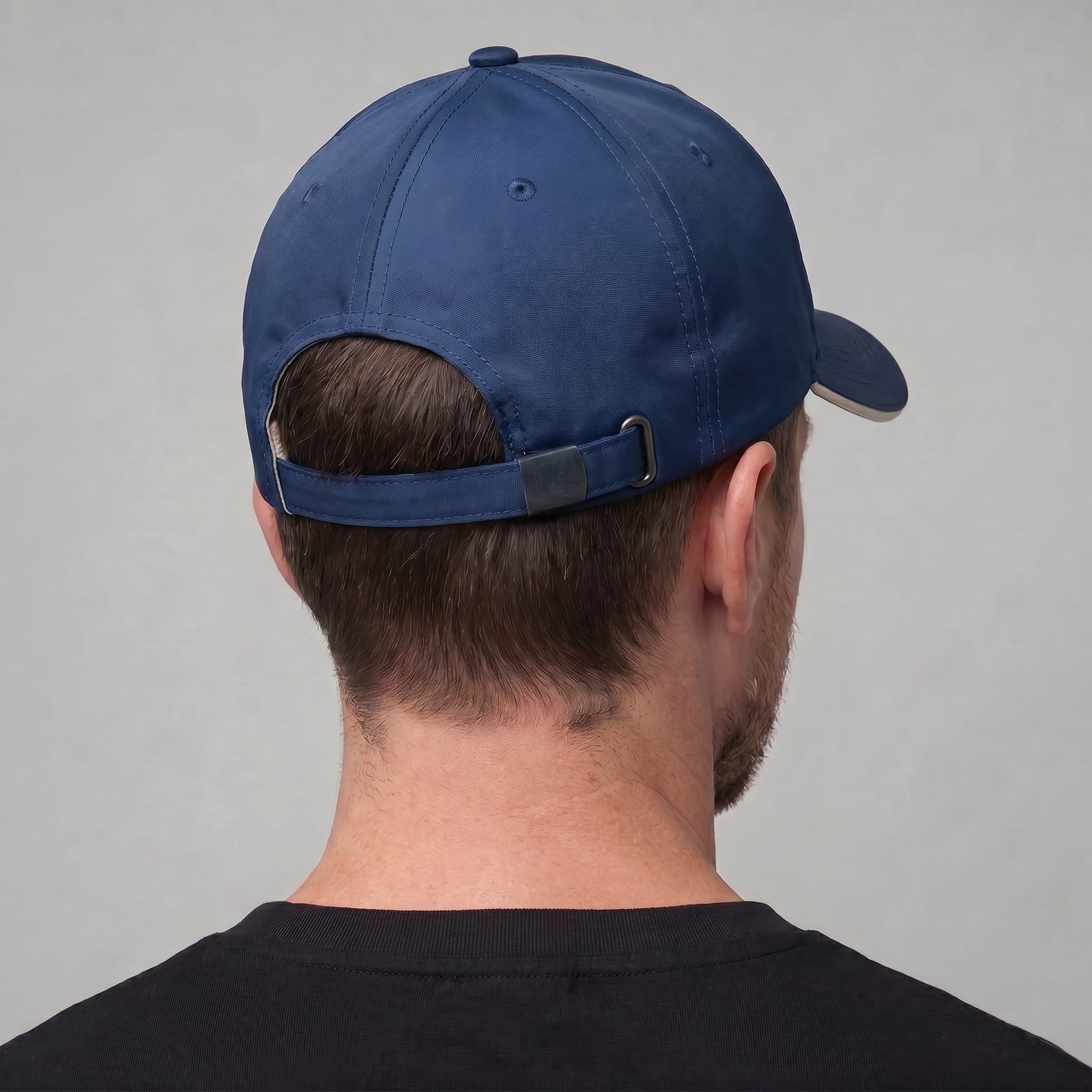 Yorke Adjustable Two Tone Baseball Cap