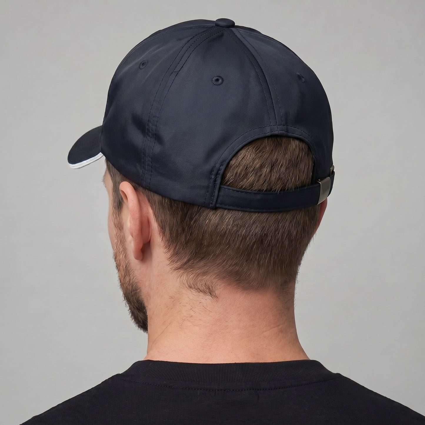 Yorke Adjustable Two Tone Baseball Cap_3